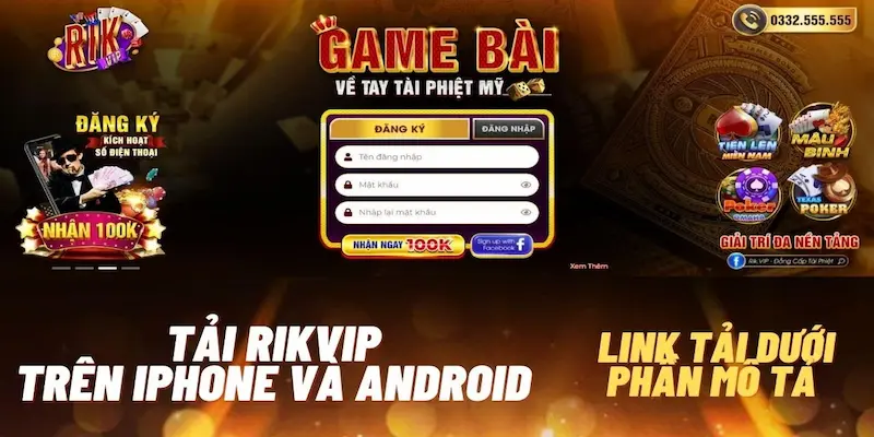 tai app rikvip 3 Những lưu ý quan trọng khi tải app Rikvip cần nắm